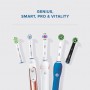 Сменные насадки для электрической зубной щетки Oral-B Cross Action Black, 4 шт