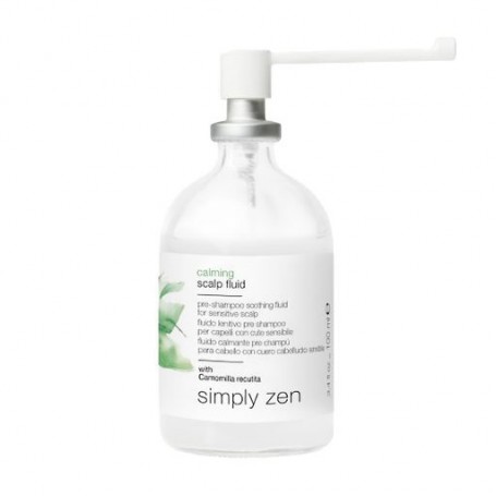 Успокаивающий флюид Simply Zen Calming Scalp Fluid для чувствительной кожи головы, с ромашкой рекутита, 100 мл