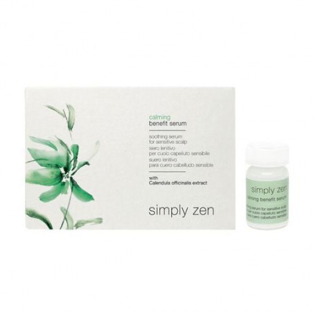 Успокаивающая сыворотка Simply Zen Calming Serum для чувствительной кожи головы, с экстрактом колендулы, 12*5 мл