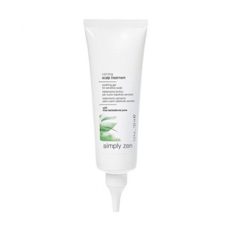 Успокаивающий гель Simply Zen Calming Scalp Treatment для чувствительной кожи головы, с соком алоэ барбаденским, 125 мл