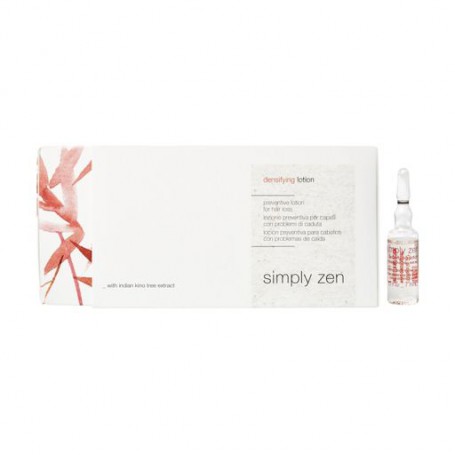 Уплотнительный лосьон Simply Zen Densifying Lotion против выпадения волос с экстрактом дерева индийского кино, 8*7 мл