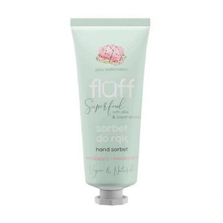 Увлажняющий крем для рук Fluff Superfood Sorbet Hand Cream Juicy Watermelon Арбуз, 50 мл