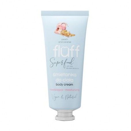 Крем для тела Fluff Body Cream Peach & Caramel Moisturizing Персик и карамель, 150 мл