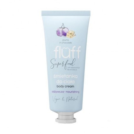 Крем для тела Fluff Body Cream Plums in Chocolate Nourishing Слива в шоколаде, 150 мл