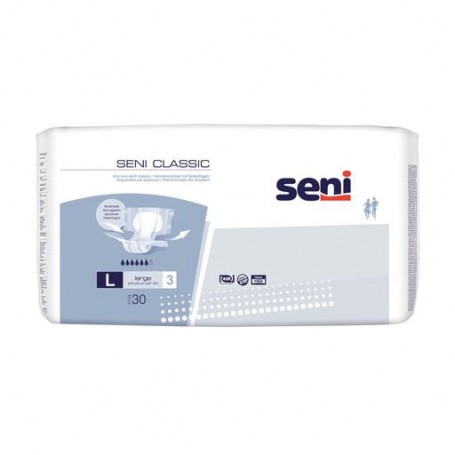 Подгузники для взрослых Seni Classic Large, 30 шт