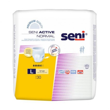 Впитывающие трусы-подгузники для взрослых Seni Active Normal Large, 30 шт