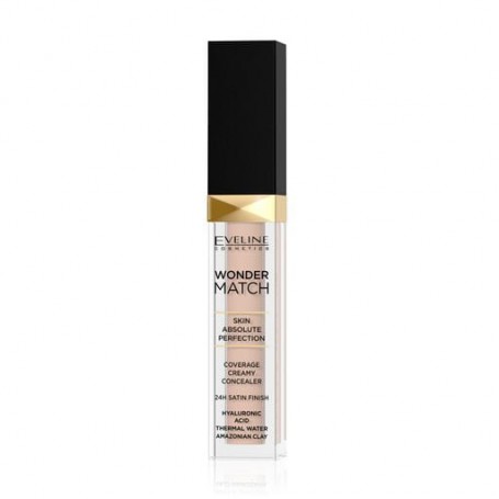 Консиллер для лица Eveline Cosmetics Wonder Match Coverage Creamy Concealer 20 Peach, 6.8 мл