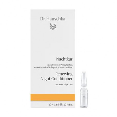 Косметическое средство для ночного ухода за лицом Dr. Hauschka Renewing Night Conditioner, 10*1 мл