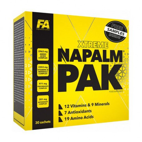 Пищевая добавка в пакетиках Fitness Authority Napalm Pak, 30 пакетиков