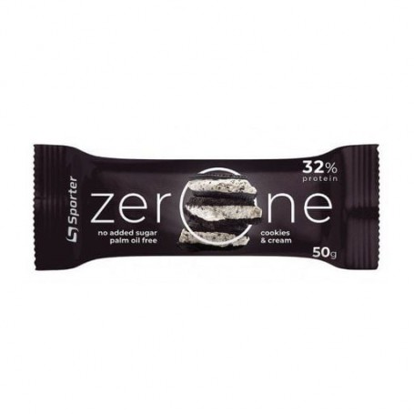 Протеиновый батончик Sporter Zero One Печенье с кремом, 50 г