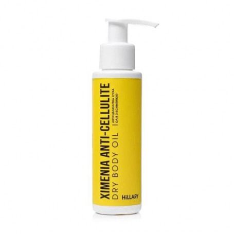 Антицеллюлитное сухое масло для тела Hillary Химения Anti-cellulite Dry Body Oil с ксименией, 100 мл