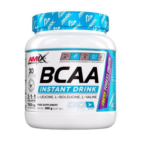 Пищевая добавка аминокислота Amix Nutrition Performance Amix BCAA Instant Drink Лесные фрукты, 300 г
