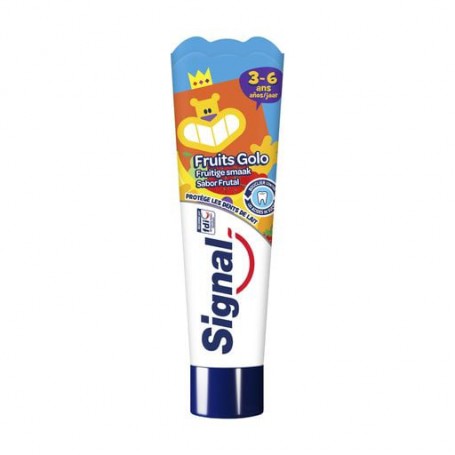 Детская зубная паста Signal Kids Fruit Flavor Toothpaste с фруктовым вкусом, от 3 до 6 лет, 50 мл