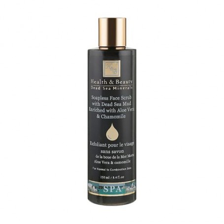 Пилинг для лица Health and Beauty Soapless Face Scrub с алоэ и ромашкой, 250 мл