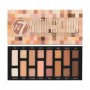 Палетка теней для век W7 Nudification Pressed Pigment Palette , 12 г