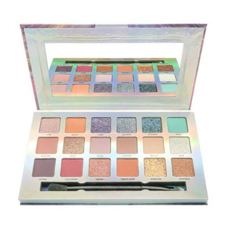 Палетка теней для век W7 Total Eclipse Cosmic Multi Textured Pressed Pigment Palette, 18 г