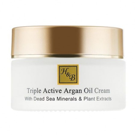 Крем для лица Health And Beauty Triple Active Argan Oil Cream с аргановым маслом, 50 мл