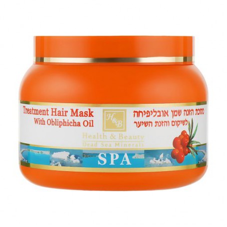 Маска Health And Beauty Hair Treatment Mask With Obliphica Oil для всех типов волос, с облепиховым маслом, 250 мл