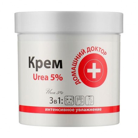 Крем для лица, рук и тела Домашний Доктор 3 в 1 Urea 5%, 250 мл