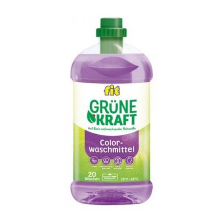 Жидкое средство для стирки fit Grune Kraft для цветных вещей, 20 стирок, 1.32 л
