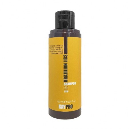 Разглаживающий шампунь для волос KayPro Brazilian Liss Shampoo Step 1, 150 мл
