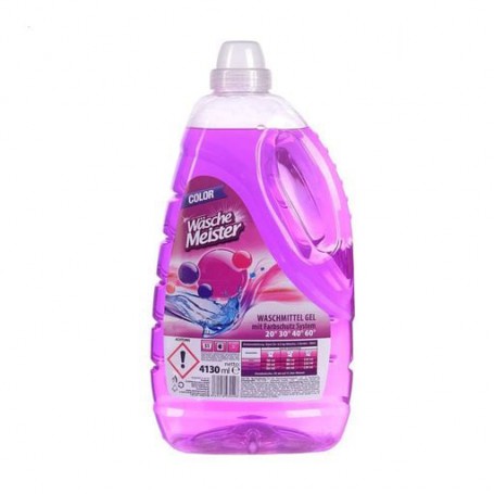 Гель для стирки Wasche Meister Color 51 стирка, 4.13 л