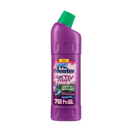 Гель для чистки туалета WC Meister Aktiv Kraft Violet, 1 л