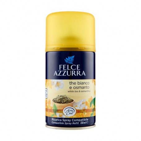 Сменный баллон к освежителю воздуха Felce Azzurra Белый чай и османтус, 250 мл