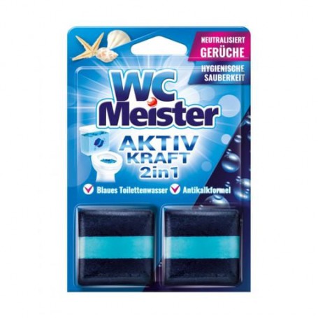 Таблетки для сливного бачка WC Meister Океан, 2*50 г