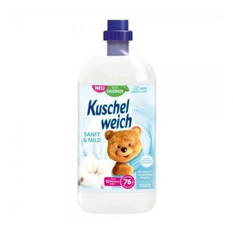 Кондиционер для белья Kuschelweich Sanft & Mild, 76 стирки, 2 л