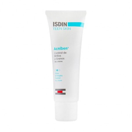 Гель-крем для лица Isdin Teen Skin Acniben для комбинированной и жирной кожи, 40 мл