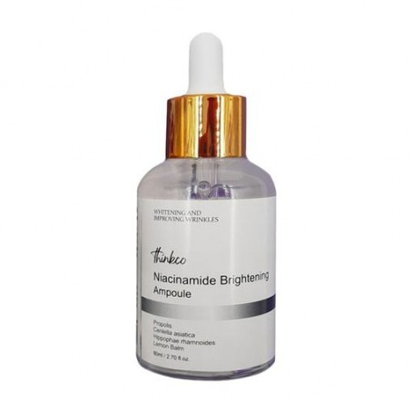 Осветляющая сыворотка для лица Thinkco Niacinamide Brightening Ampoule с ниацинамидом, от пигментных пятен, 80 мл