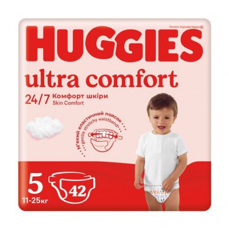 Подгузники Huggies Little Movers Jumbo размер 5 (11-25 кг), 42 шт