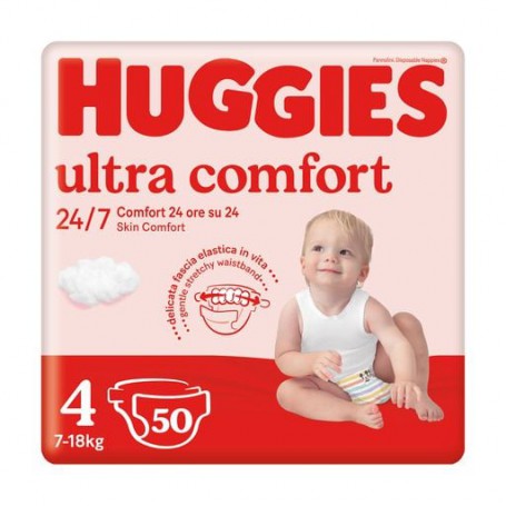 Подгузники Huggies Little Movers Jumbo размер 4 (7-18 кг), 50 шт