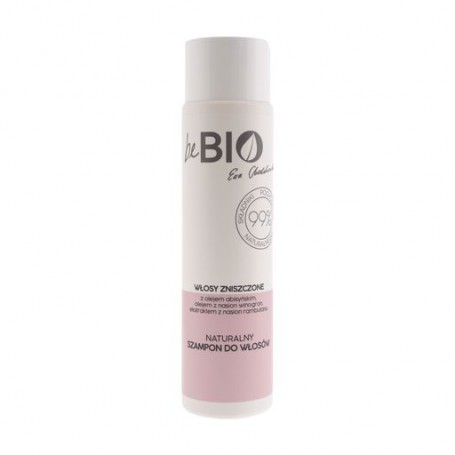 Натуральный шампунь beBIO Natural Shampoo для поврежденных волос, 300 мл