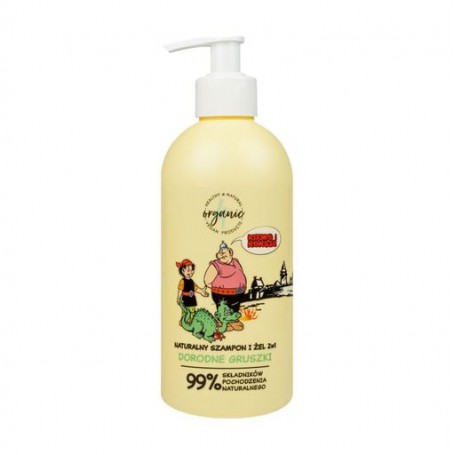 Натуральный шампунь и гель для душа 2 в 1 4organic Кайко и Кокошь, Хорошие груши, 350 мл