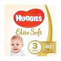 Подгузники Huggies Elite Soft размер 3 (5-9 кг), 40 шт