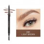 Карандаш для бровей Stagenius Superfine Eyebrow Pencil с круглым наконечником, C01 Light Brown, 0.1 г