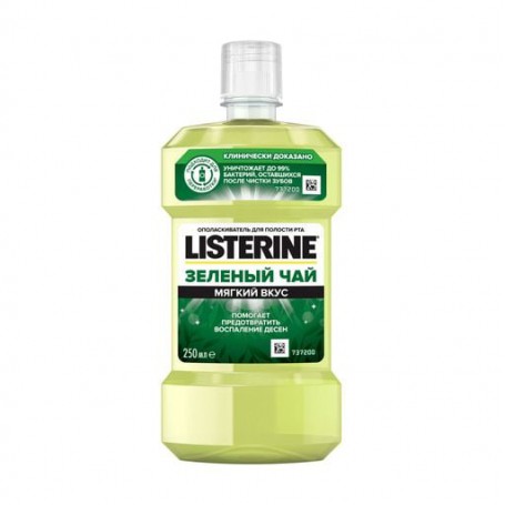 Ополаскиватель для полости рта Listerine Зеленый чай, 250 мл