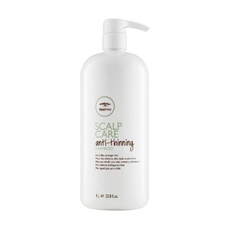 Укрепляющий шампунь Paul Mitchell Tea Tree Scalp Care Anti-Thinning Shampoo для объема волос, 1 л