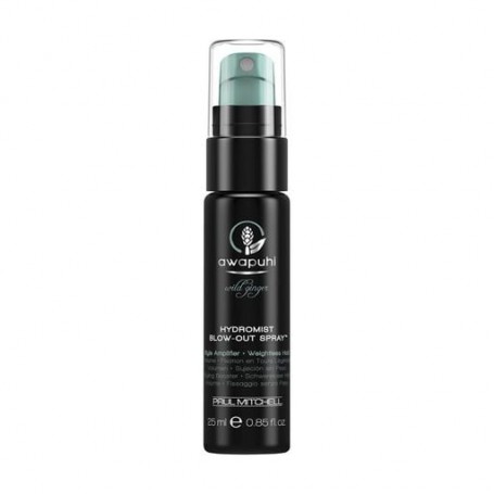 Спрей для укладки волос Paul Mitchell Awapuhi Wild Ginger Style Hydromist Blow-out Spray Невидимая фиксация, 25 мл