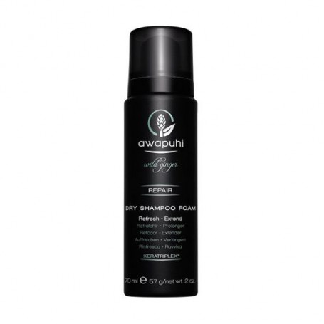 Сухой шампунь-пена для волос Paul Mitchell Awapuhi Wild Ginger Repair Dry Shampoo Foam, 70 мл