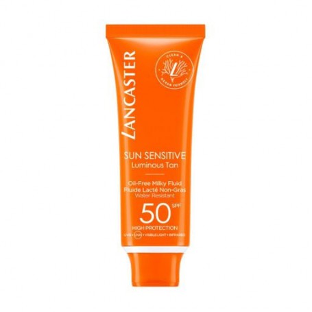 Солнцезащитный флюид для лица Lancaster Sun Sensitive Oil Free Milky Fluid SPF50, 50 мл