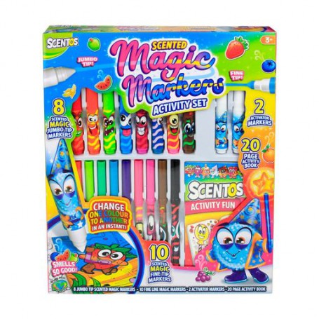 Ароматный набор для творчества Scentos Очаровательные маркеры, от 3 лет (24019)