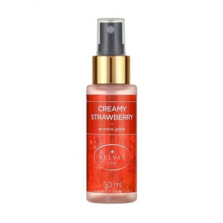 Парфюмированный аромаспрей для тела Velvet Sam Aroma Glam Creamy Strawberry унисекс, 50 мл