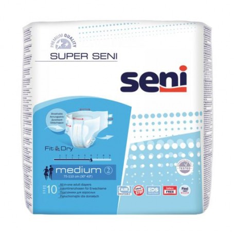 Подгузники для взрослых Seni Super Medium, 10 шт