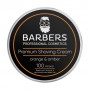 Мужской крем для бритья Barbers Premium Shaving Cream с увлажняющим эффектом, с апельсином и амброй, 100 мл