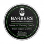 Мужской крем для бритья Barbers Premium Shaving Cream с тонизирующим эффектом, с черным перцем и ветивером, 100 мл