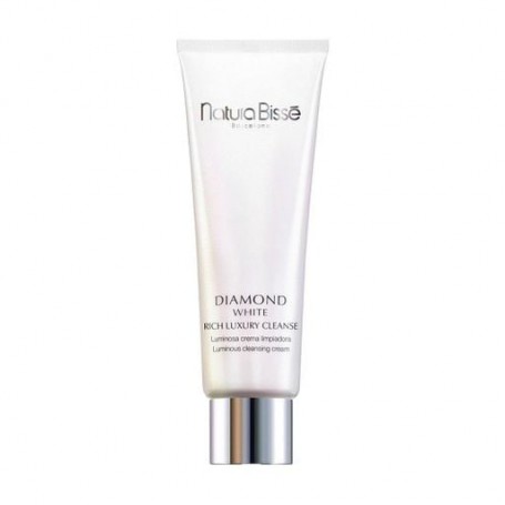Очищающий крем-эмульсия Natura Bisse Diamond White Rich Luxury Cleanser для роскошного блеска лица, 100 мл