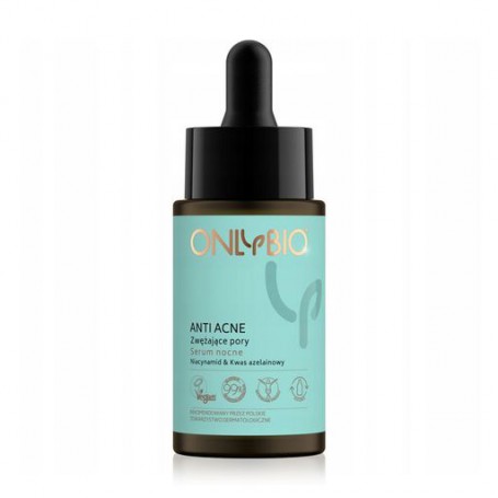 Ночная сыворотка для лица OnlyBio Anti Acne Niacinamide & Azelaic Acid, 30 мл